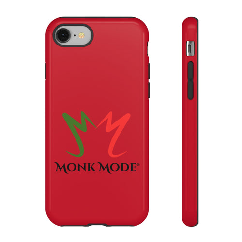 iPhone Tough Phone Case - Red - Monk Mode®