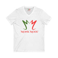 Men's Luxury V-Neck Tee - Monk Mode®