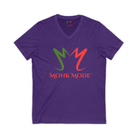 Men's Luxury V-Neck Tee - Monk Mode®