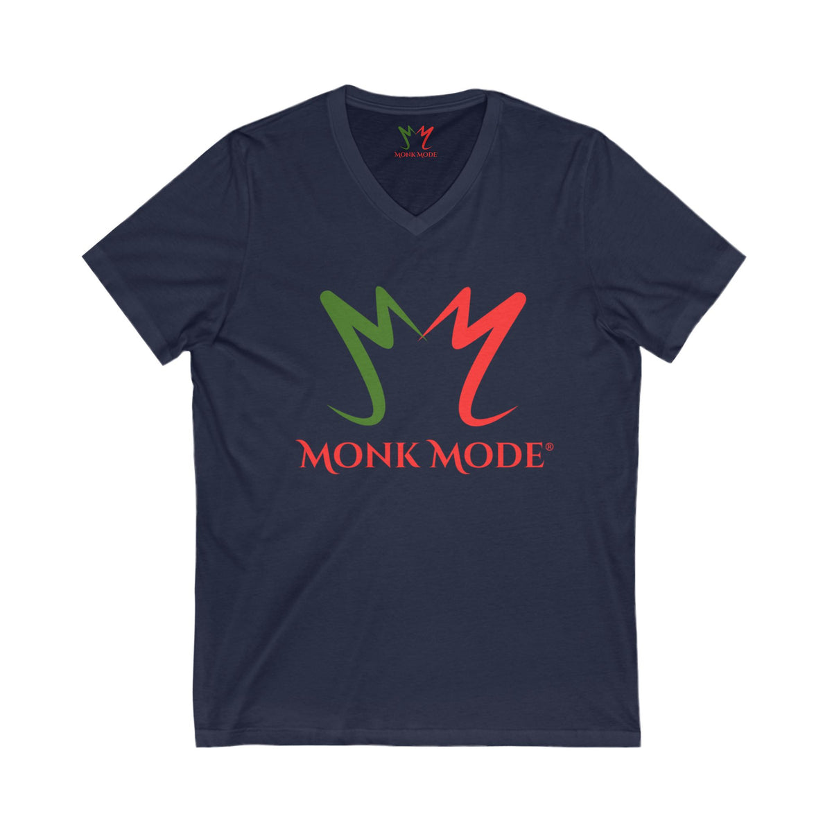 Men's Luxury V-Neck Tee - Monk Mode®