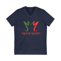 Men's Luxury V-Neck Tee - Monk Mode®