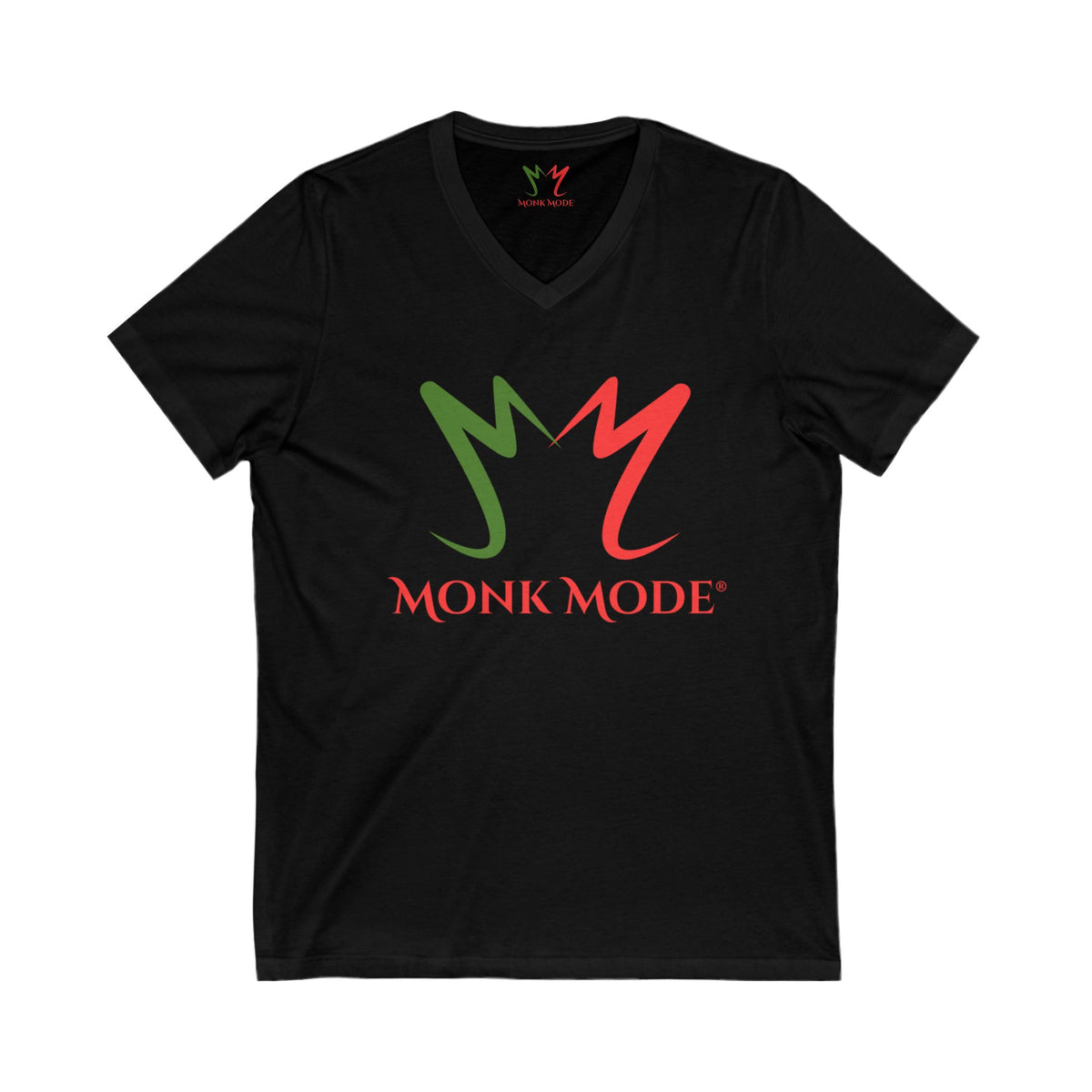 Men's Luxury V-Neck Tee - Monk Mode®