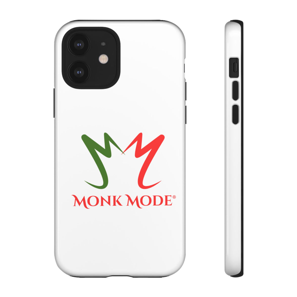 iPhone Tough Phone Case - White - Monk Mode®