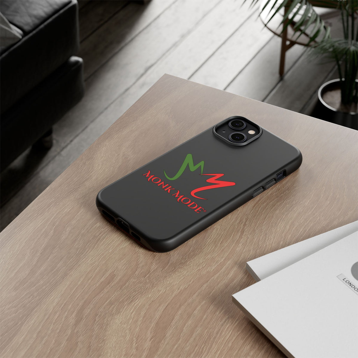 iPhone Tough Phone Case - Black - Monk Mode®