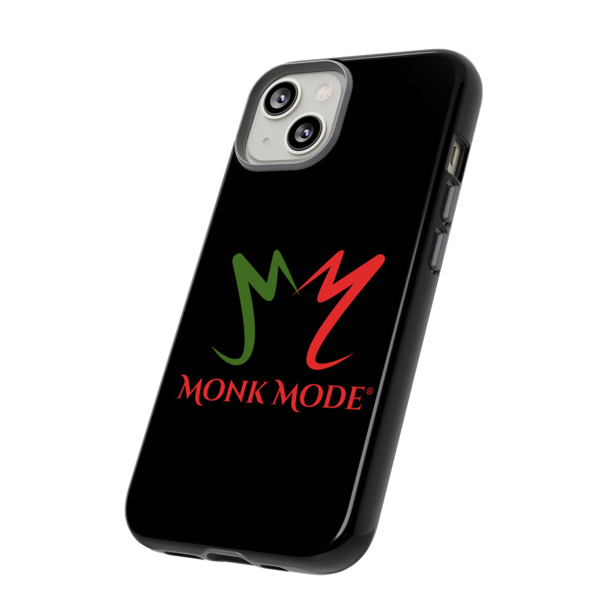 iPhone Tough Phone Case - Black - Monk Mode®