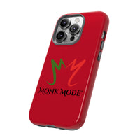 iPhone Tough Phone Case - Red - Monk Mode®