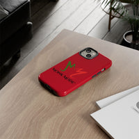 iPhone Tough Phone Case - Red - Monk Mode®