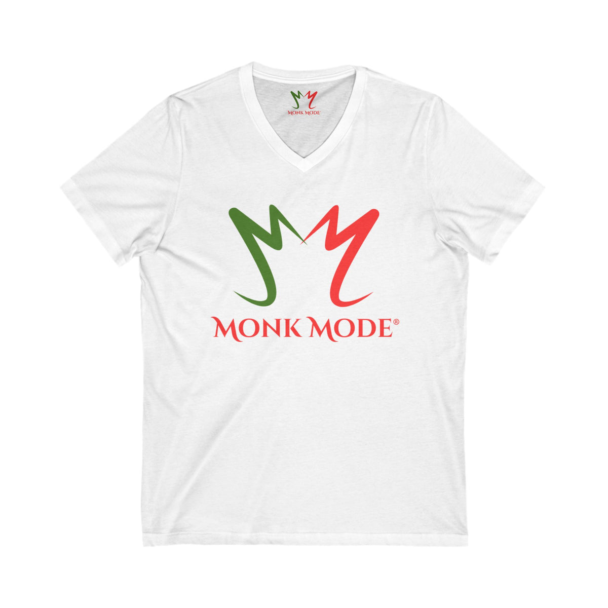 Women's Luxury Jersey V-Neck Tee - Monk Mode®