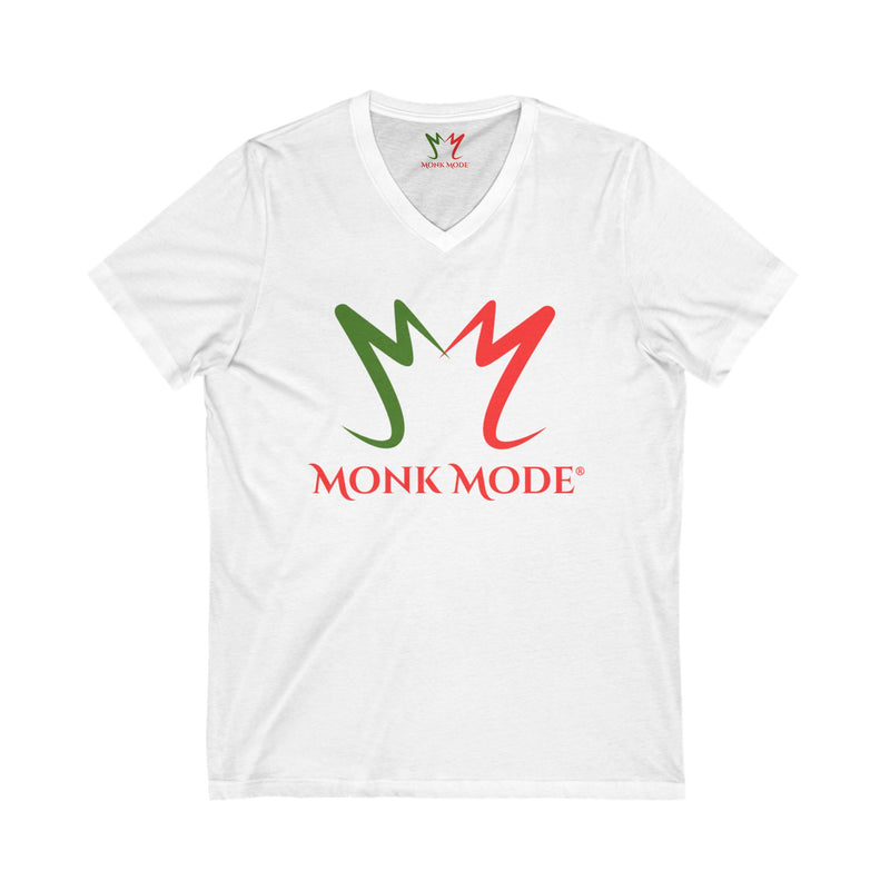 Women's Luxury Jersey V-Neck Tee - Monk Mode®