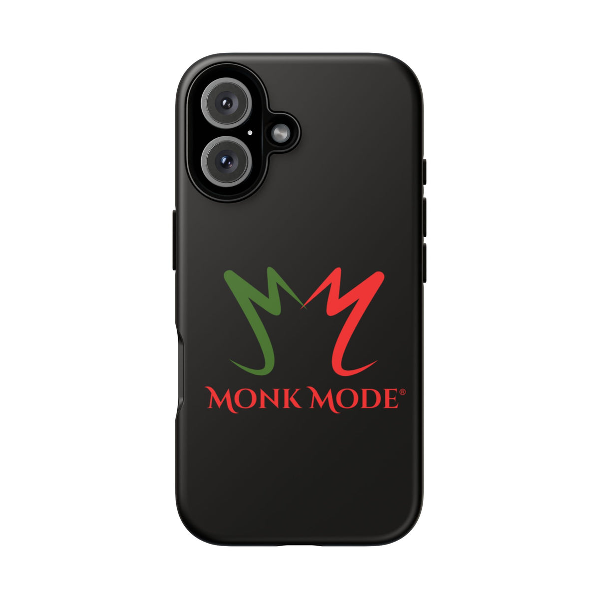 iPhone Tough Phone Case - Black - Monk Mode®