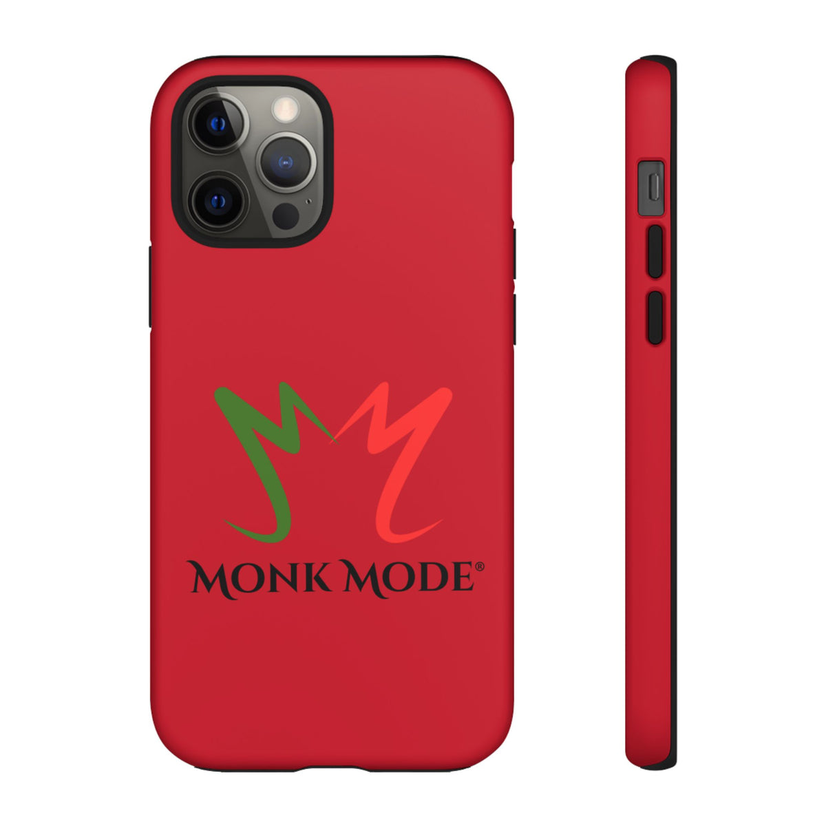 iPhone Tough Phone Case - Red - Monk Mode®