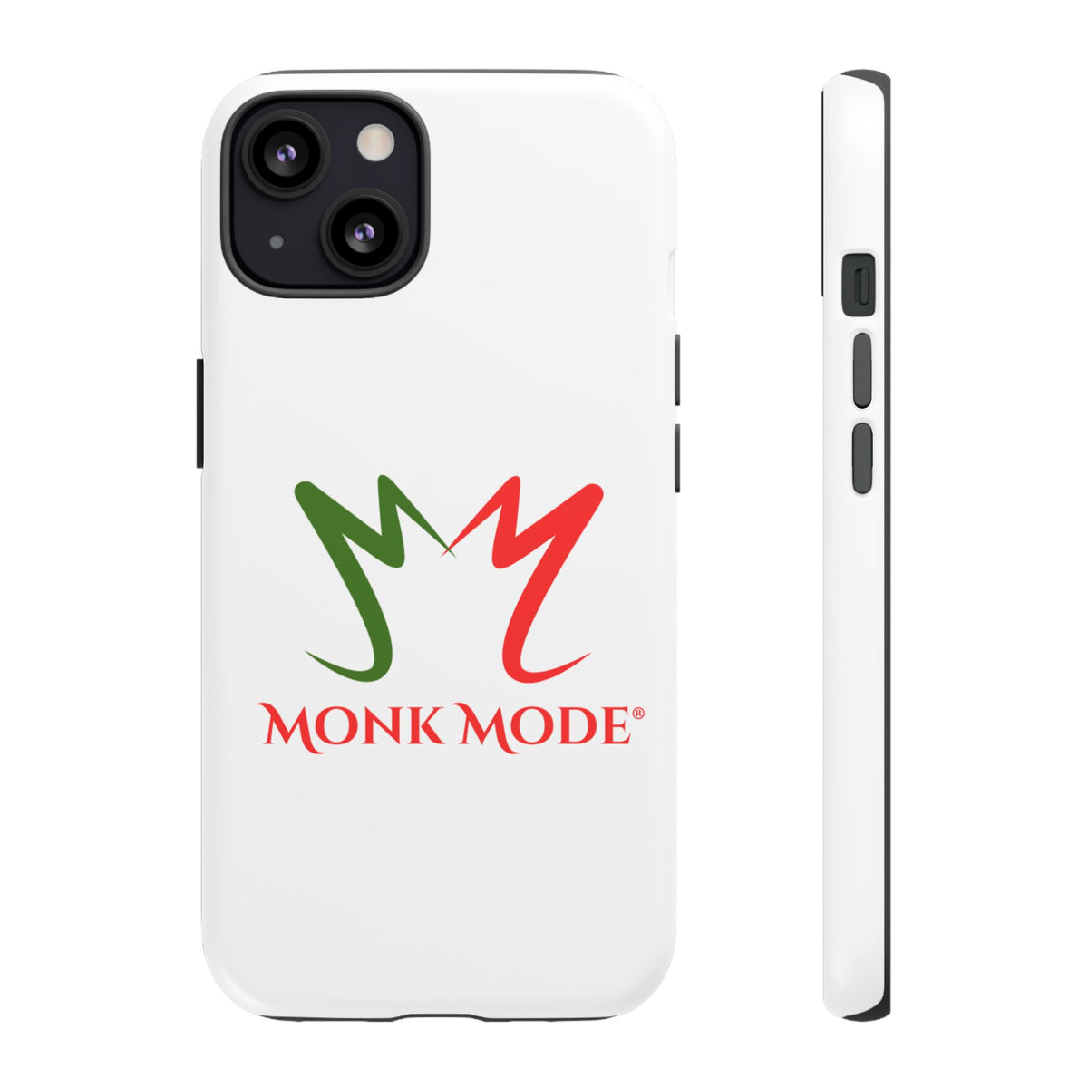 iPhone Tough Phone Case - White - Monk Mode®