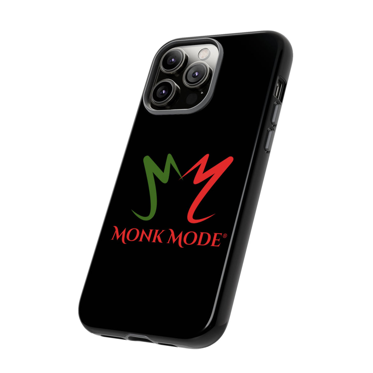 iPhone Tough Phone Case - Black - Monk Mode®