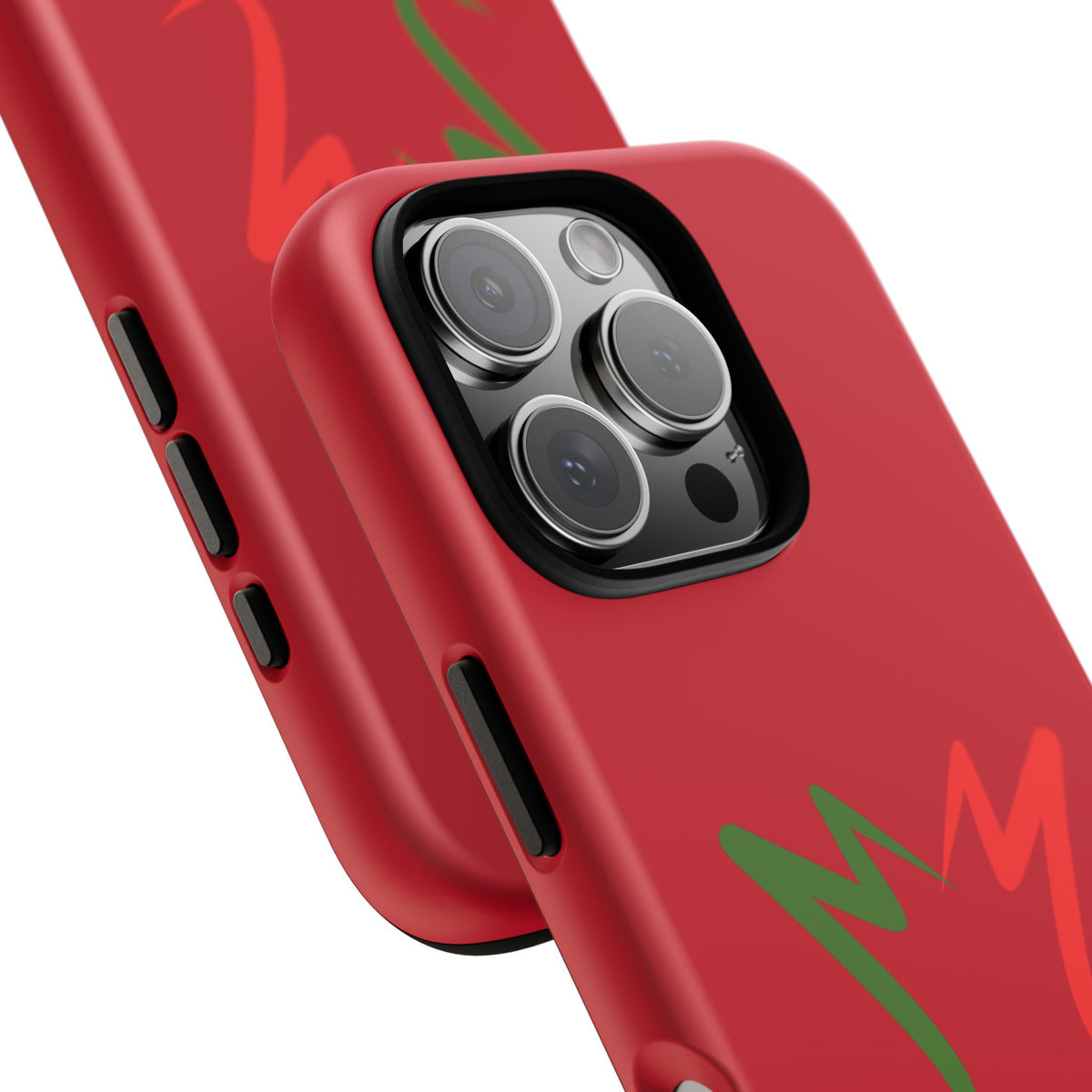 iPhone Tough Phone Case - Red - Monk Mode®
