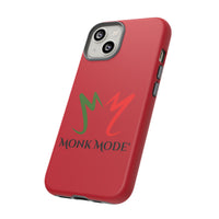 iPhone Tough Phone Case - Red - Monk Mode®