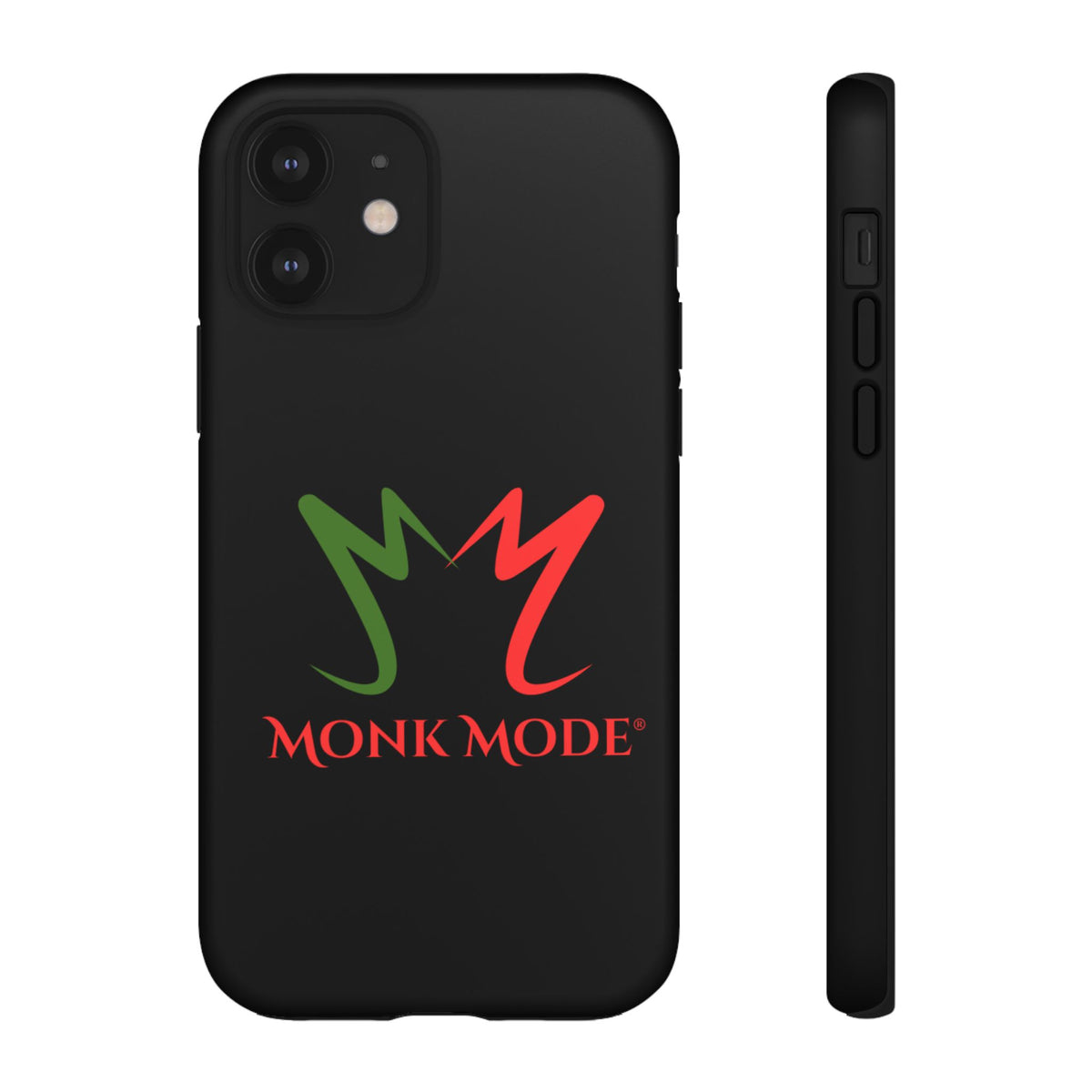 iPhone Tough Phone Case - Black - Monk Mode®