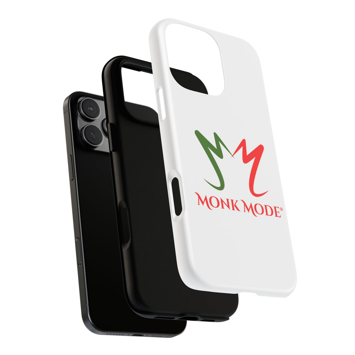 iPhone Tough Phone Case - White - Monk Mode®