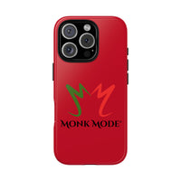 iPhone Tough Phone Case - Red - Monk Mode®