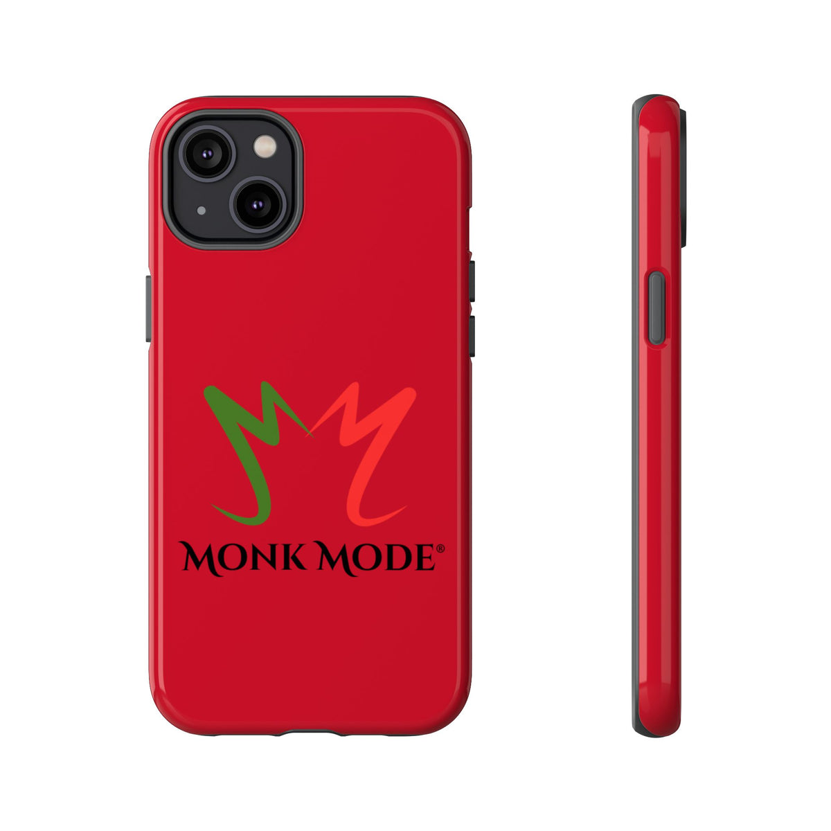 iPhone Tough Phone Case - Red - Monk Mode®