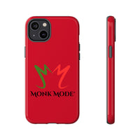 iPhone Tough Phone Case - Red - Monk Mode®