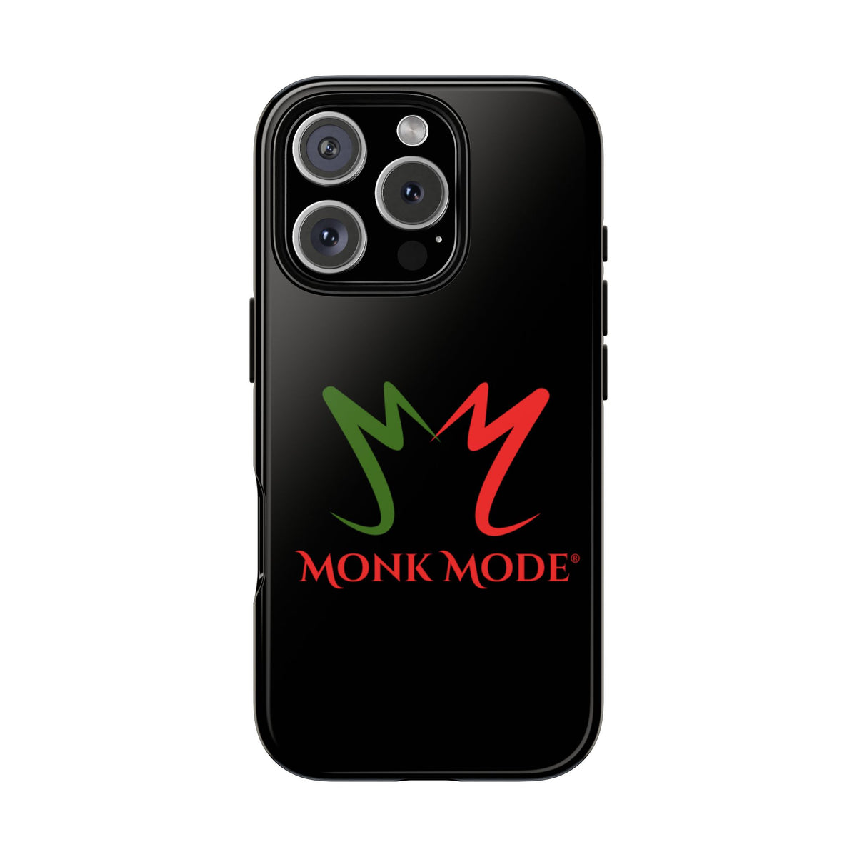 iPhone Tough Phone Case - Black - Monk Mode®