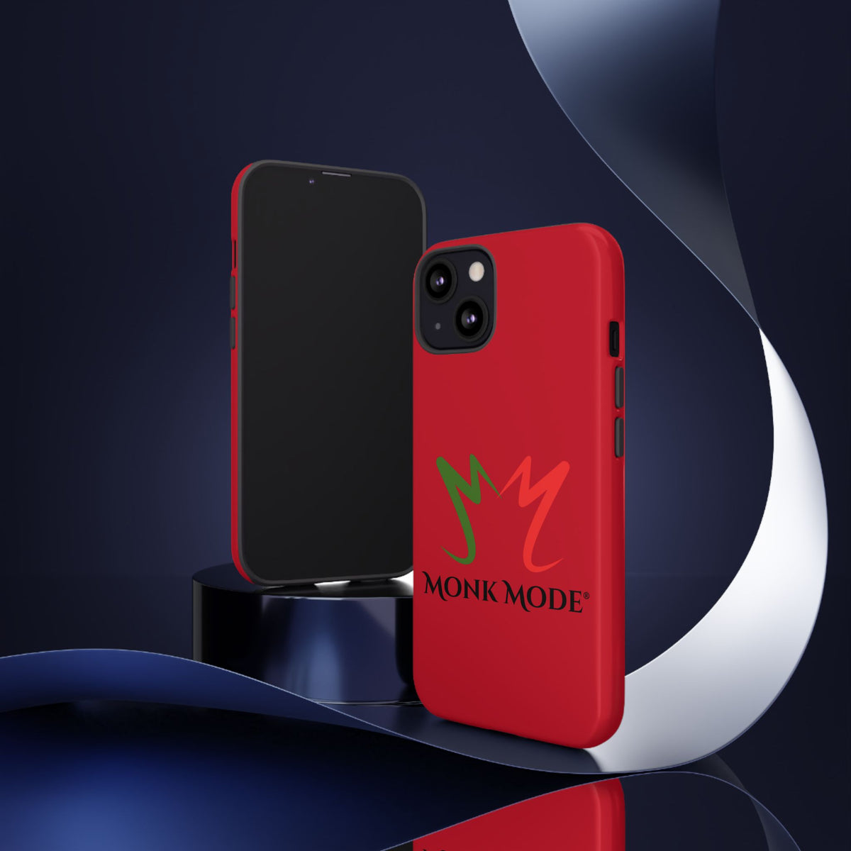 iPhone Tough Phone Case - Red - Monk Mode®