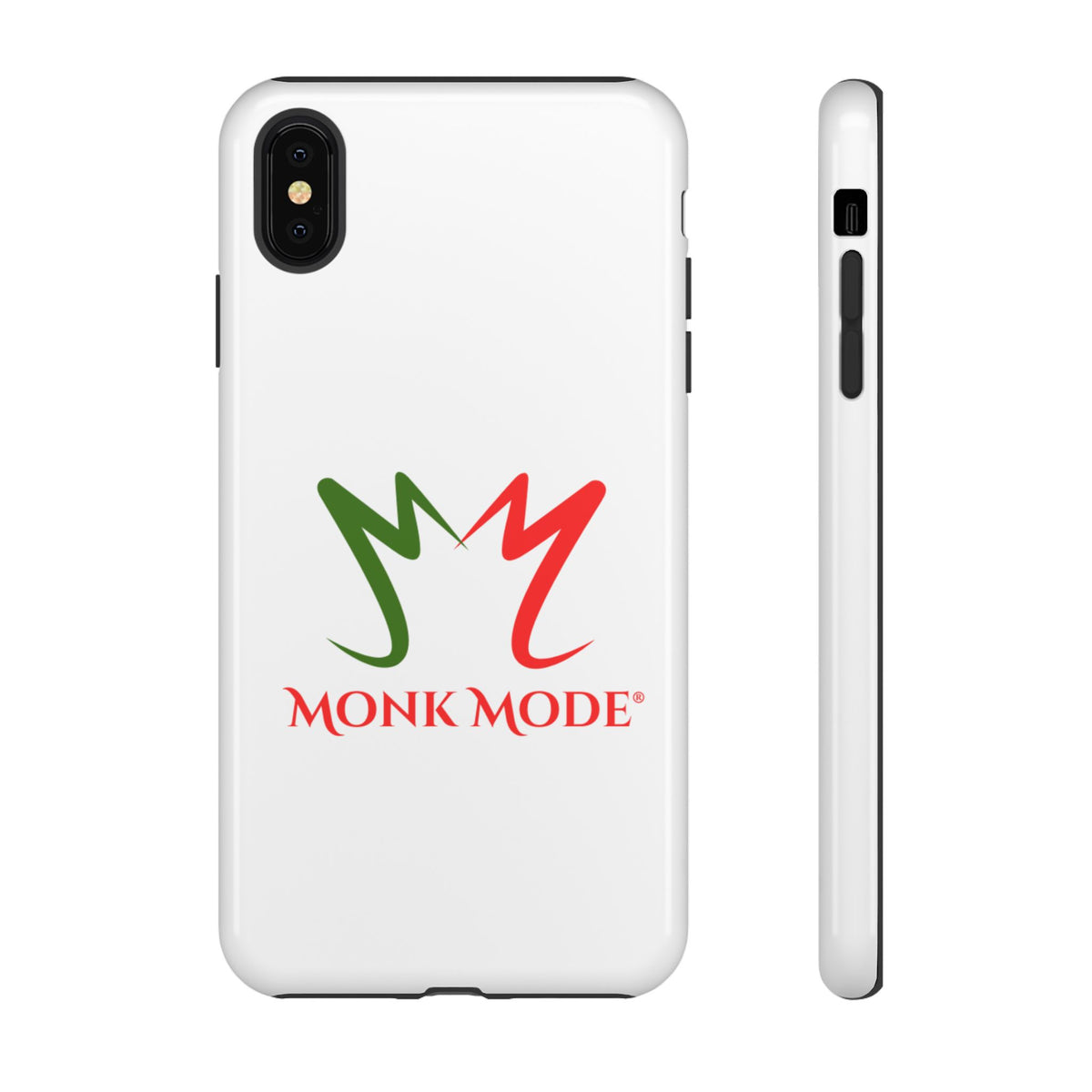 iPhone Tough Phone Case - White - Monk Mode®