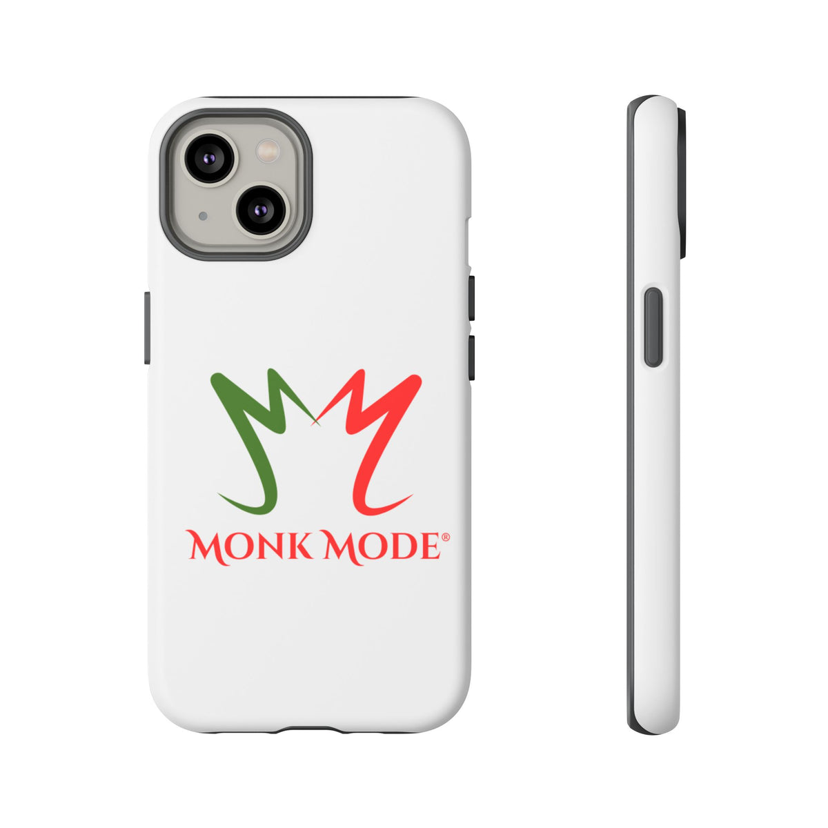 iPhone Tough Phone Case - White - Monk Mode®