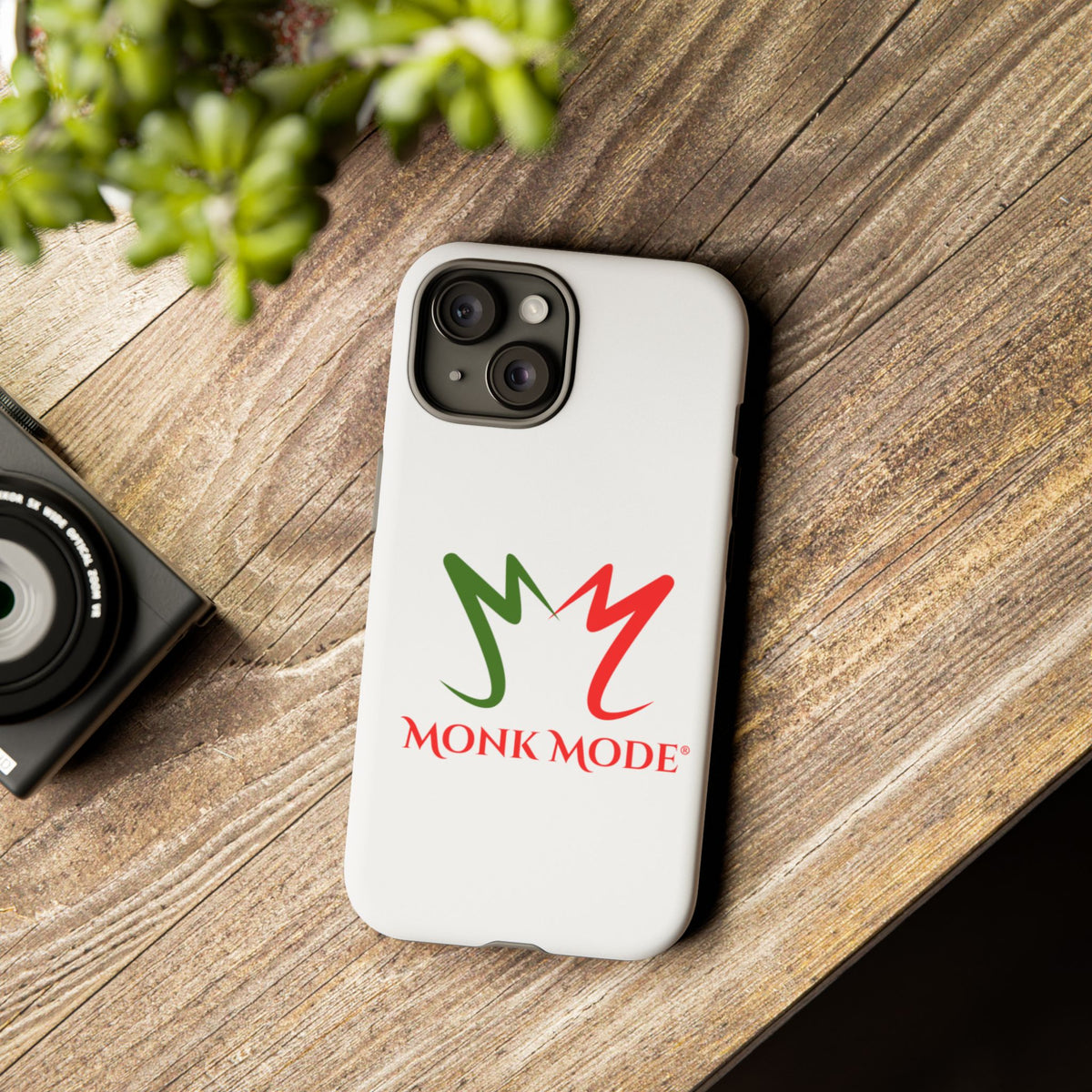 iPhone Tough Phone Case - White - Monk Mode®