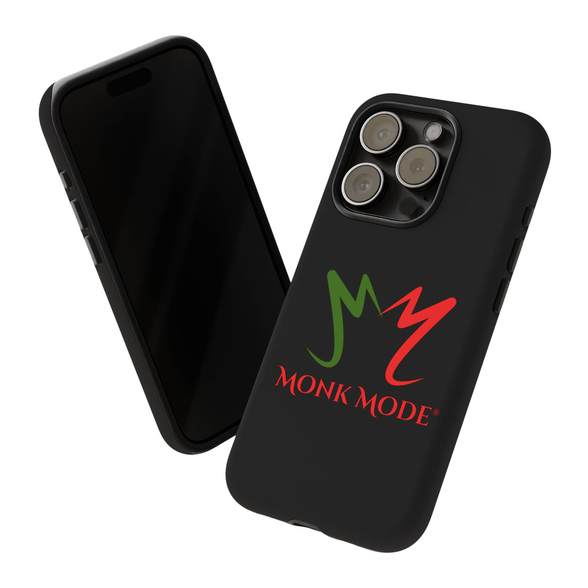 iPhone Tough Phone Case - Black - Monk Mode®