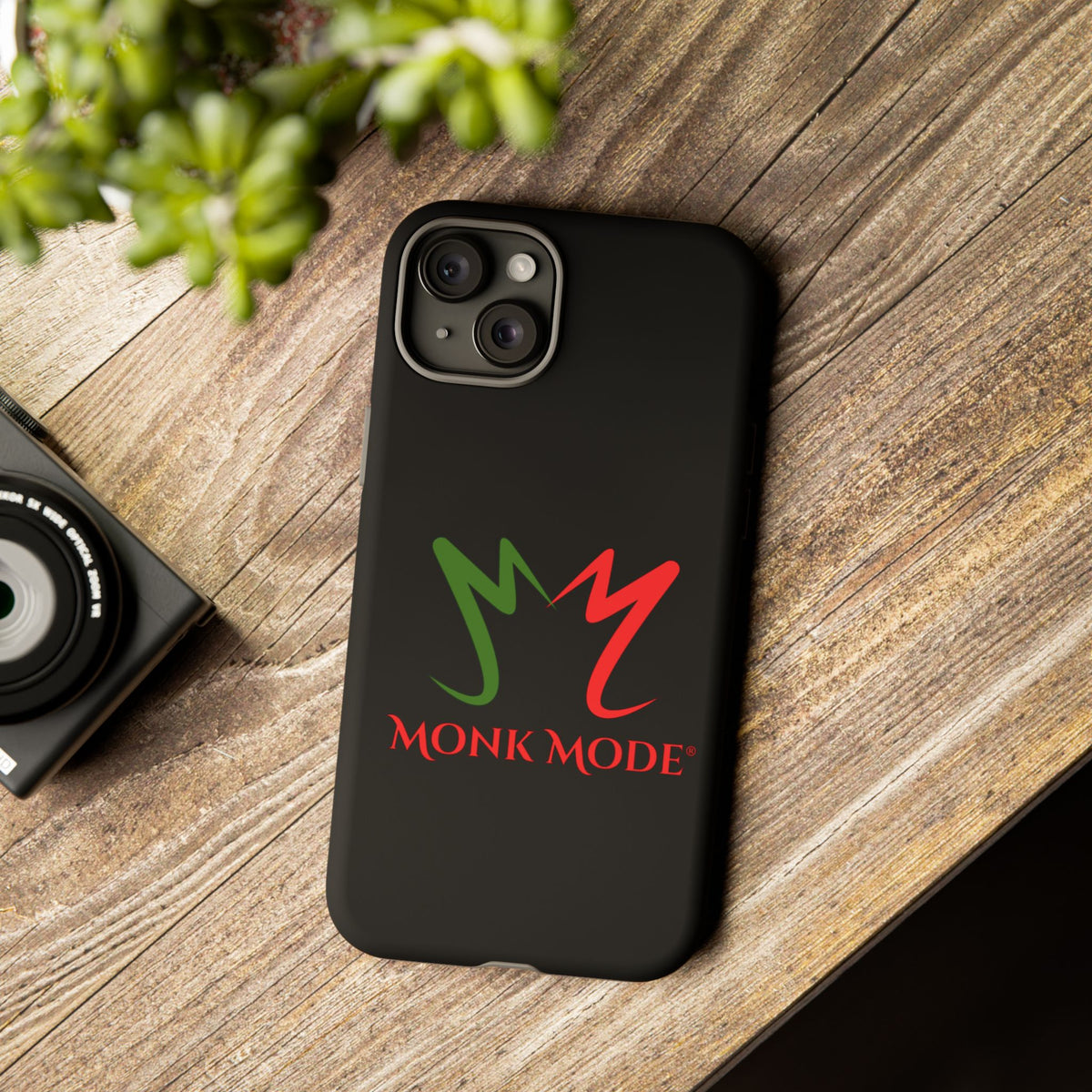 iPhone Tough Phone Case - Black - Monk Mode®