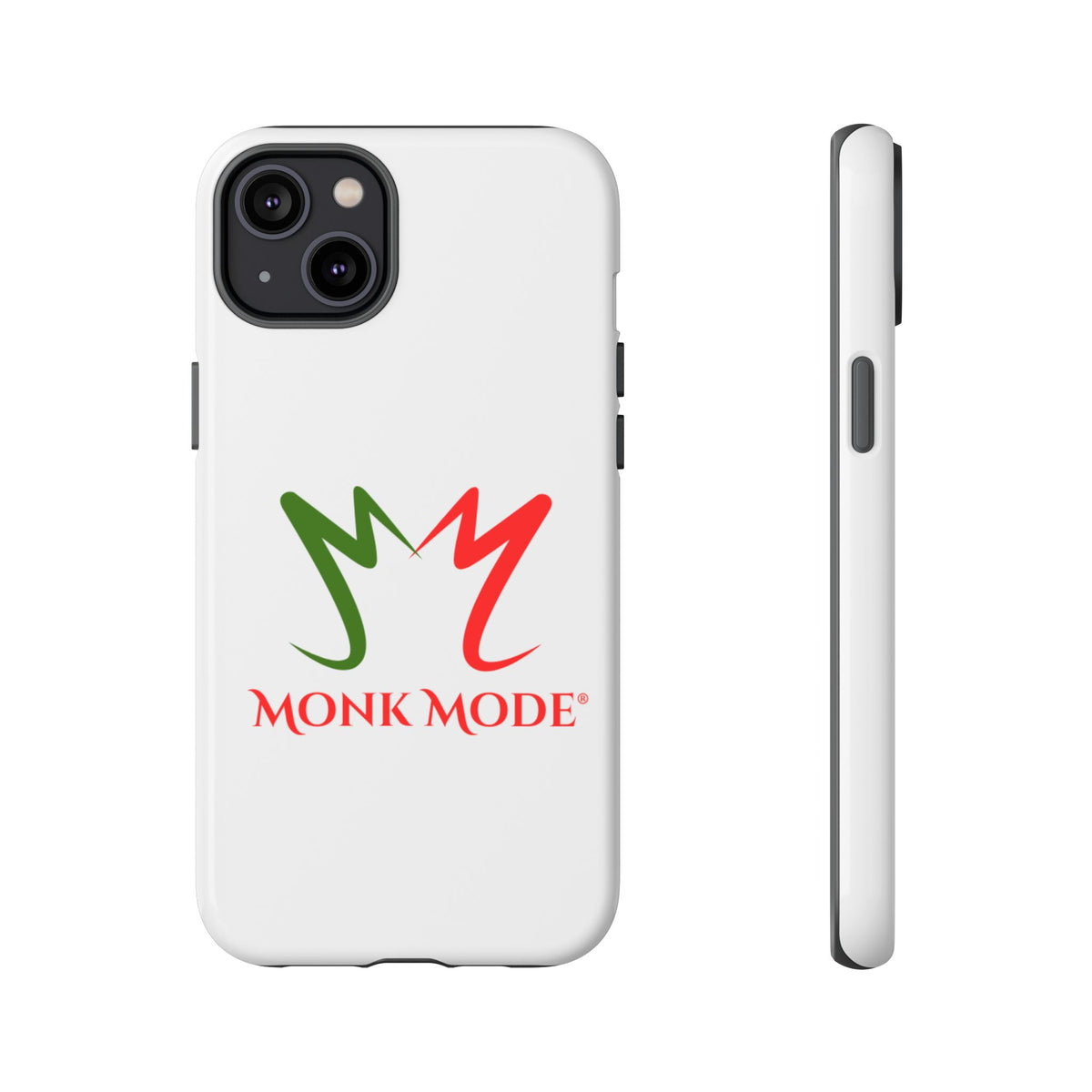 iPhone Tough Phone Case - White - Monk Mode®