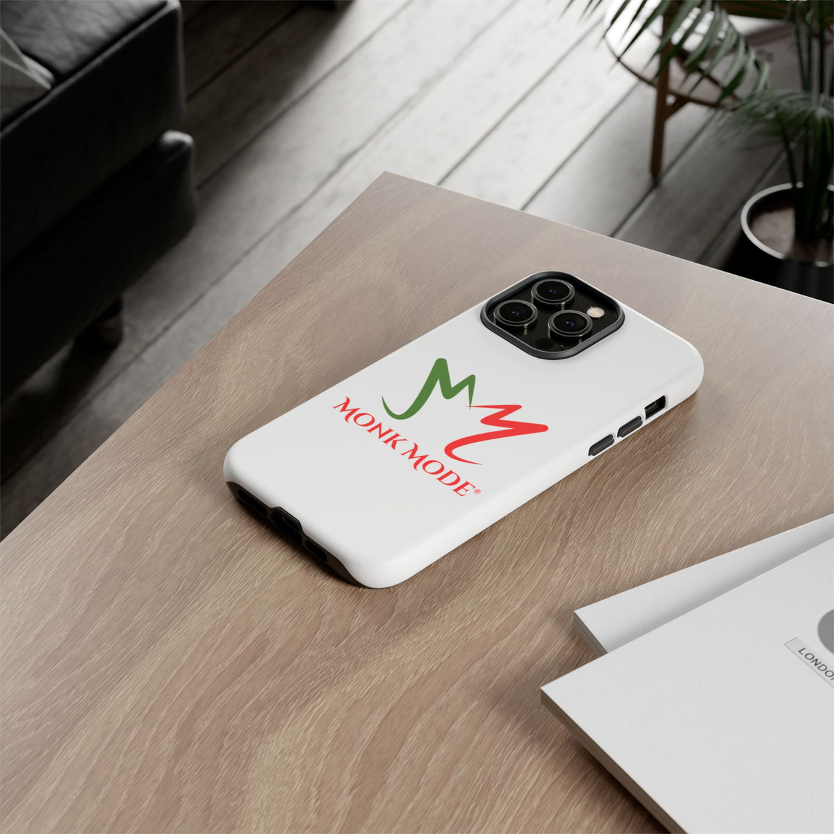 iPhone Tough Phone Case - White - Monk Mode®