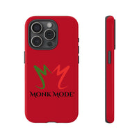 iPhone Tough Phone Case - Red - Monk Mode®