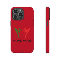 iPhone Tough Phone Case - Red - Monk Mode®