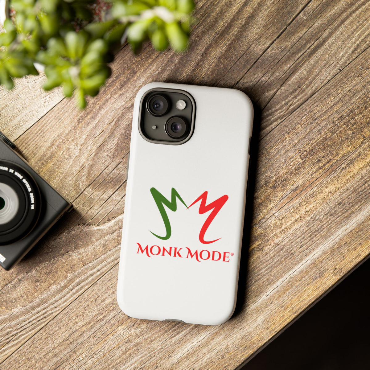 iPhone Tough Phone Case - White - Monk Mode®