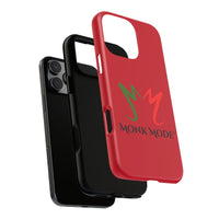 iPhone Tough Phone Case - Red - Monk Mode®