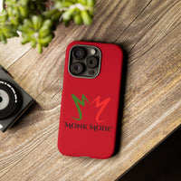 iPhone Tough Phone Case - Red - Monk Mode®