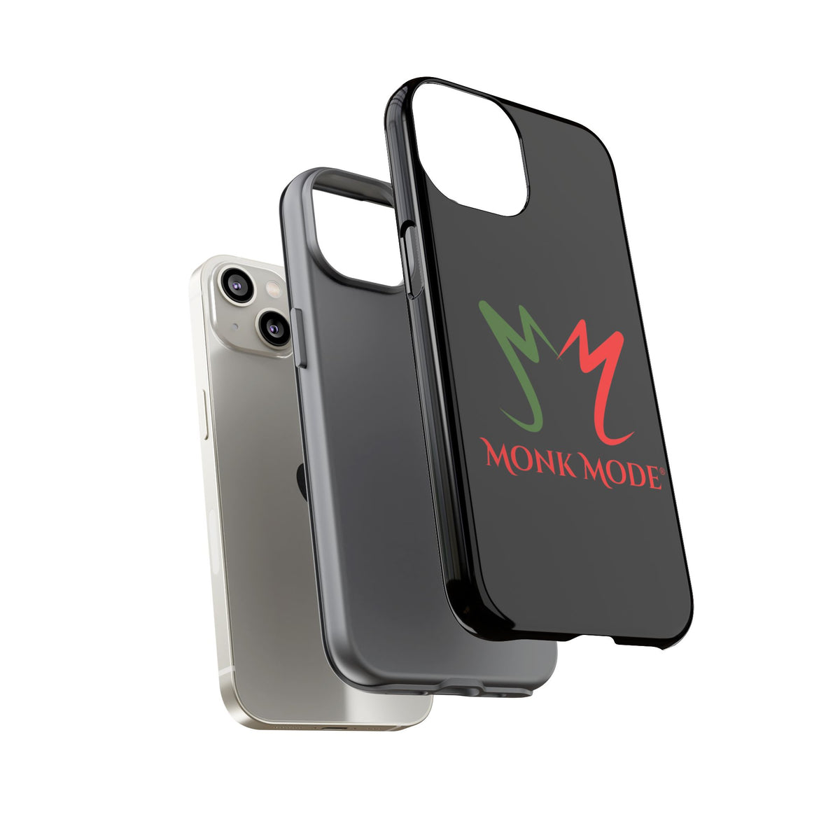 iPhone Tough Phone Case - Black - Monk Mode®