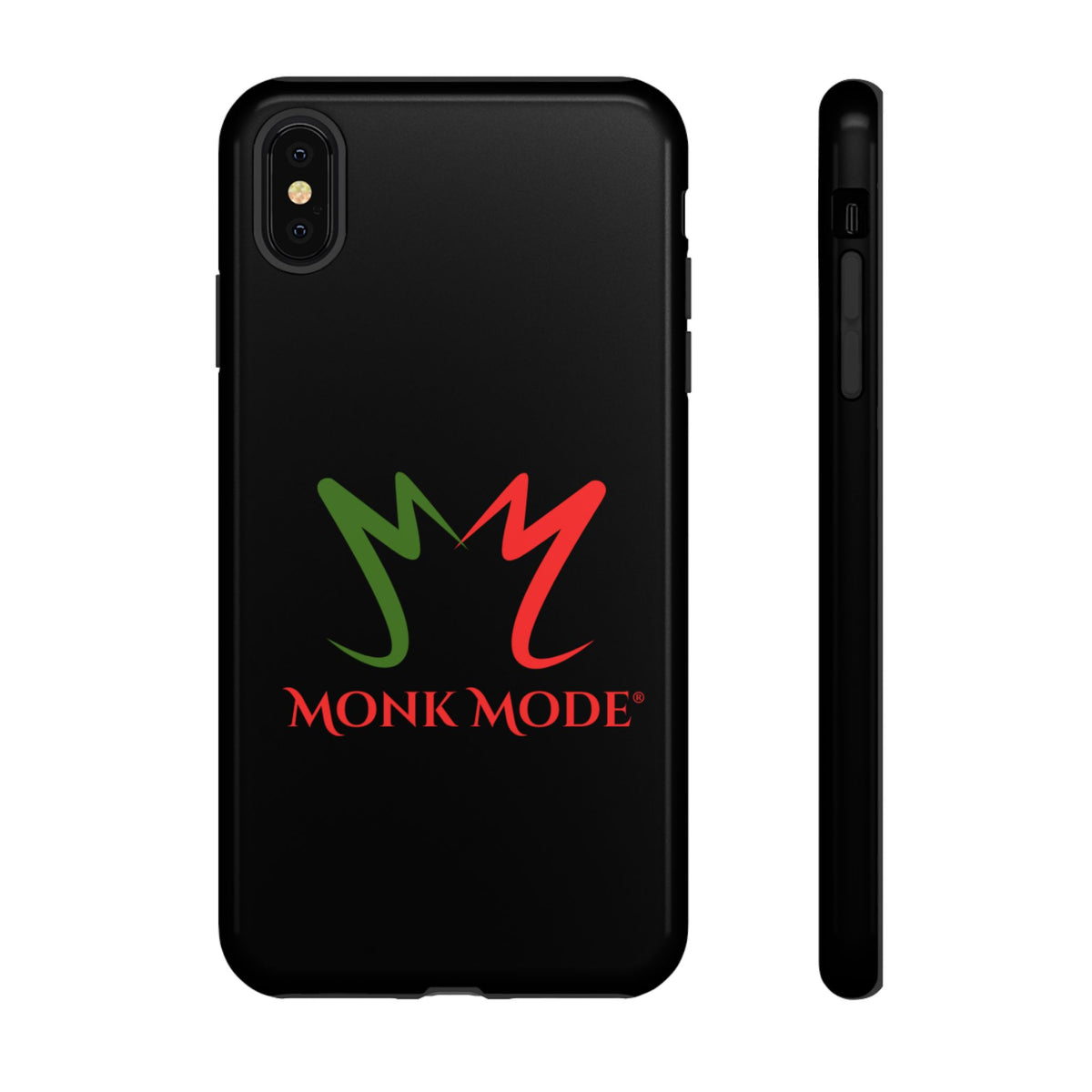 iPhone Tough Phone Case - Black - Monk Mode®