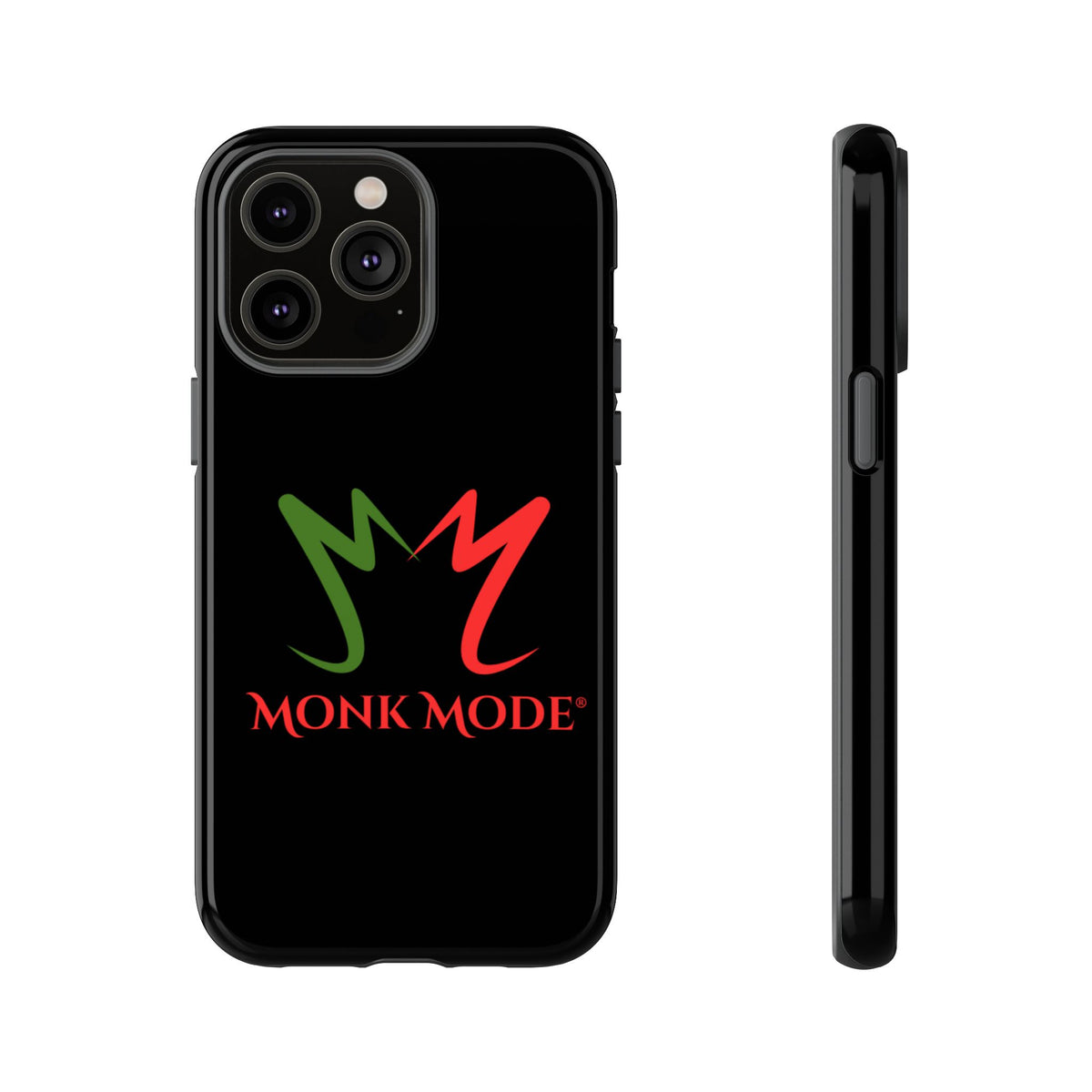 iPhone Tough Phone Case - Black - Monk Mode®