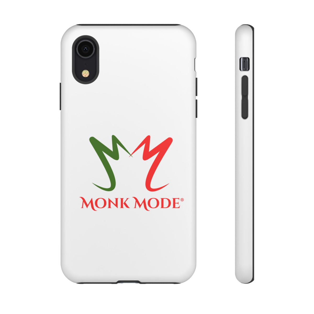 iPhone Tough Phone Case - White - Monk Mode®