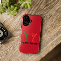 iPhone Tough Phone Case - Red - Monk Mode®