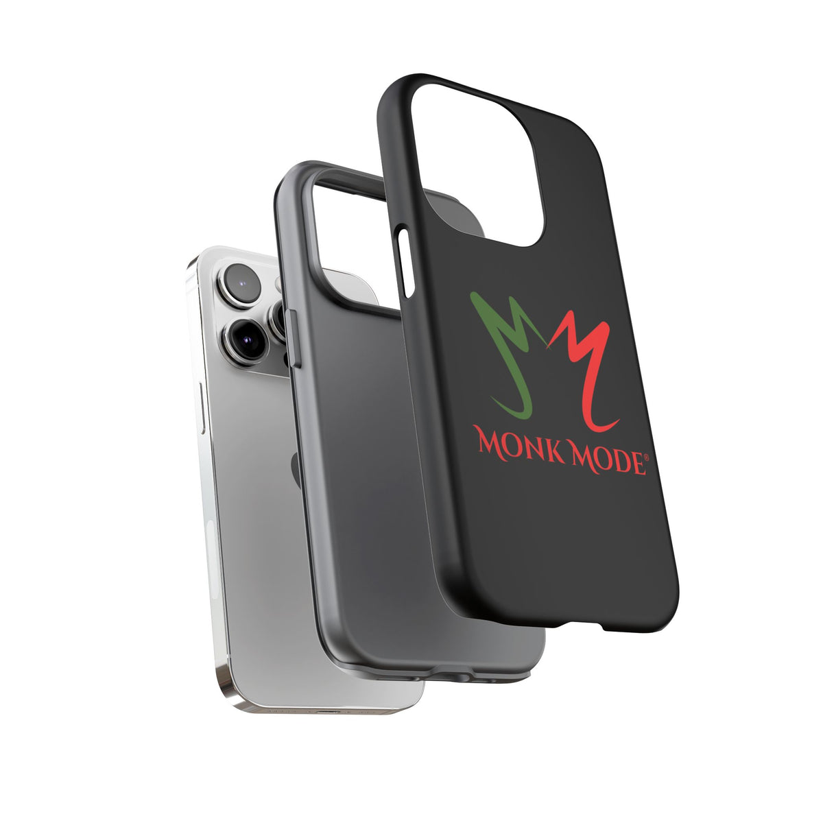 iPhone Tough Phone Case - Black - Monk Mode®