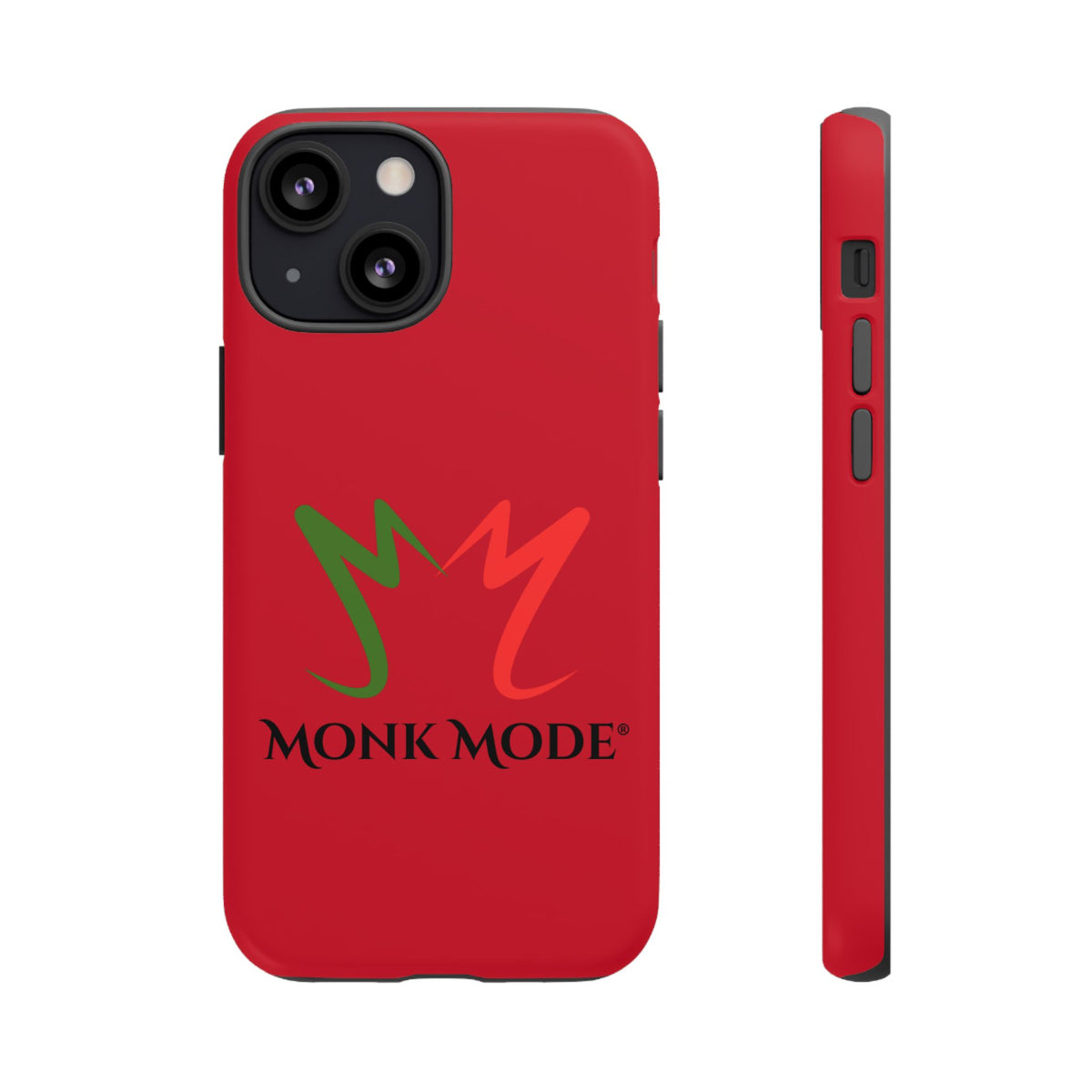 iPhone Tough Phone Case - Red - Monk Mode®