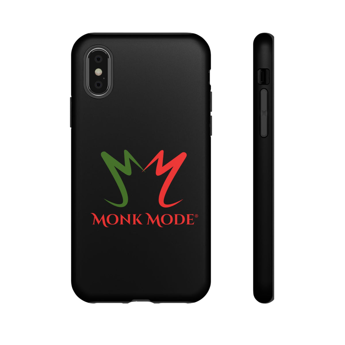 iPhone Tough Phone Case - Black - Monk Mode®