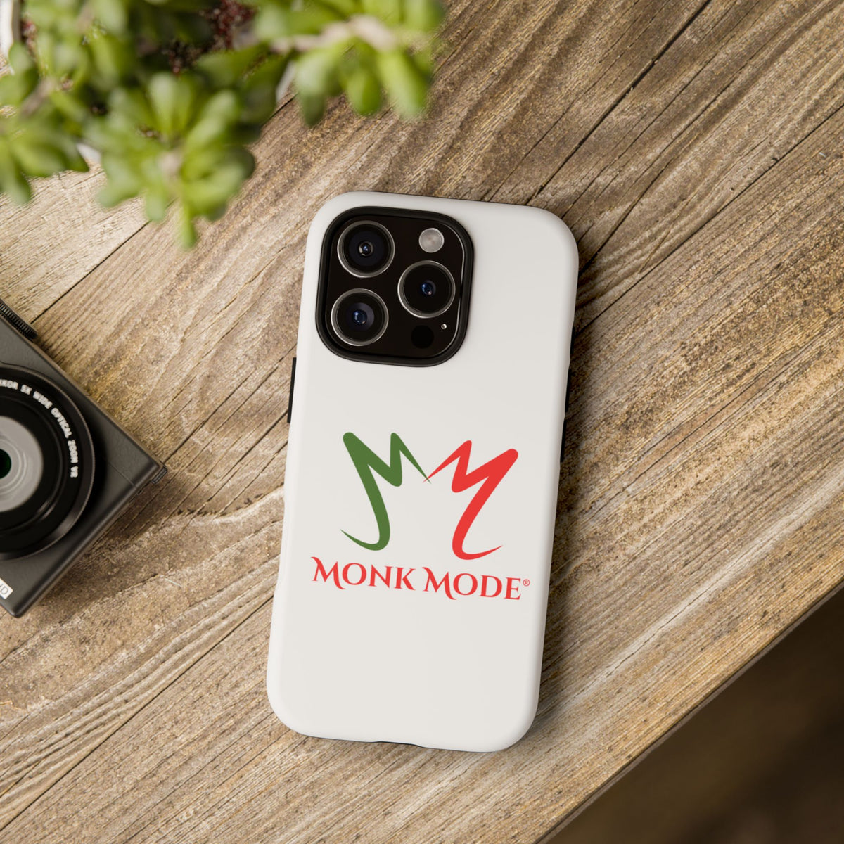 iPhone Tough Phone Case - White - Monk Mode®