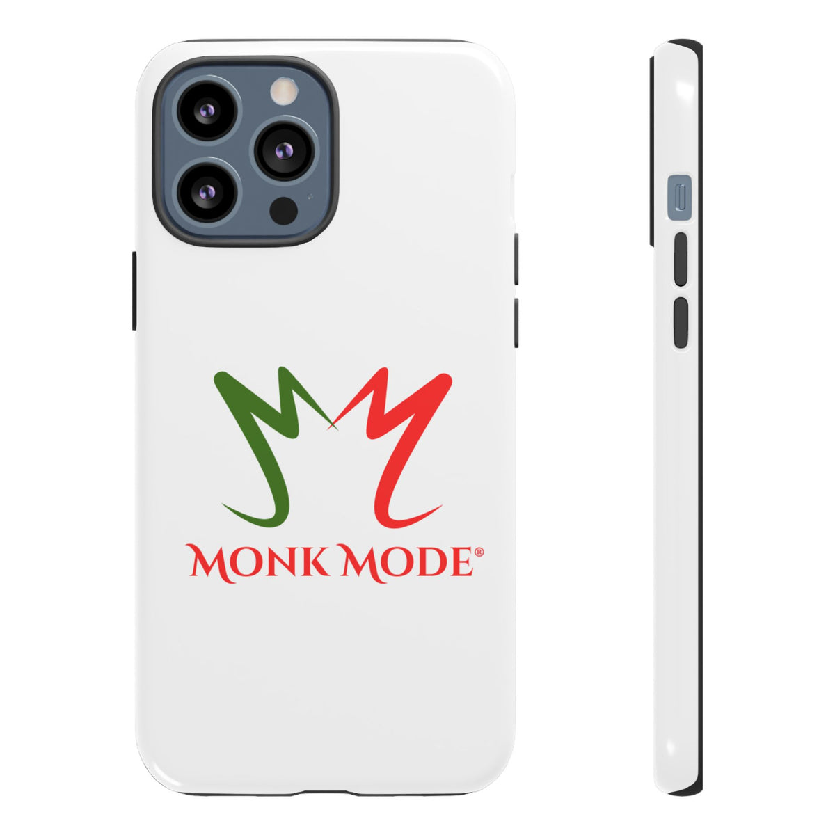 iPhone Tough Phone Case - White - Monk Mode®