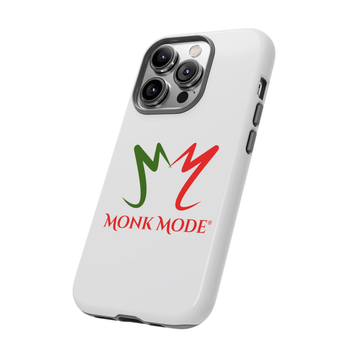 iPhone Tough Phone Case - White - Monk Mode®