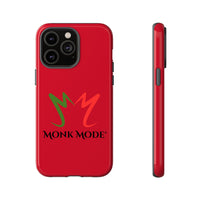 iPhone Tough Phone Case - Red - Monk Mode®